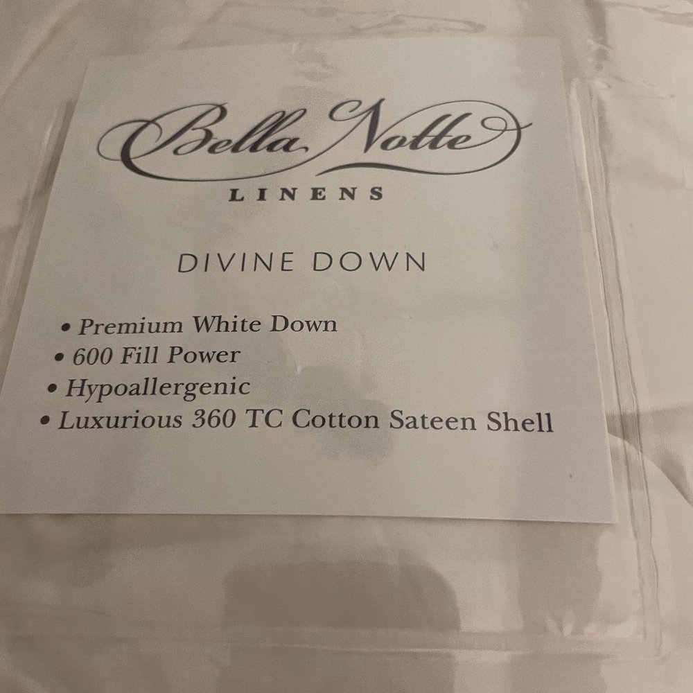 BELLA NOTTE DIVINE DOWN INSERT NEW